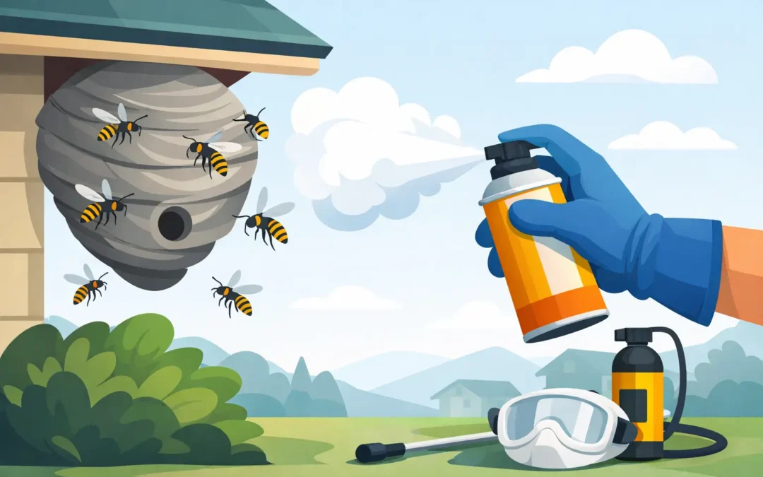 How to Get Rid of Wasp Nests Safely